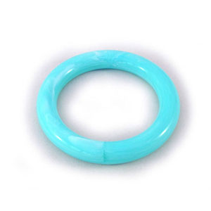 Blue "Marble" Bangle
