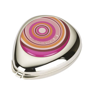 Pink Enamel and Crystal Pill Box Pink Enamel and Crystal Pill Box