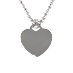 Stainless Steel Heart Pendant