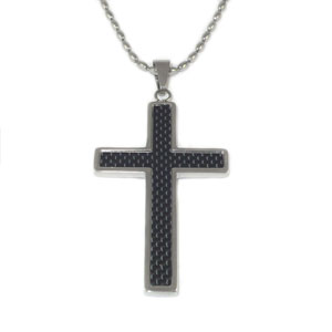 Stainless Steel and Carbon Fibre Cross