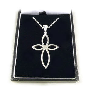 Solid Sterling Silver Cross