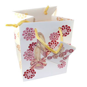 Shoes and Bows Gift Bag
