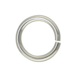 6 mm Jump Ring - Sterling Silver 6 mm Jump Ring - Sterling Silver
