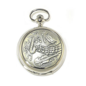 Mens Music Pocket Watch