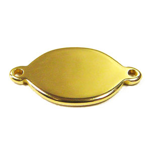 Brass Connector Tag