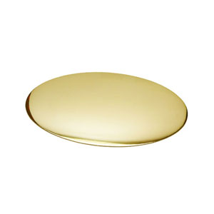 Large Oval Gold Plaque