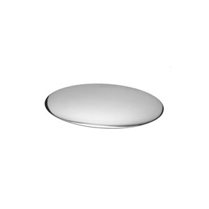 Small Oval Silver Plaque