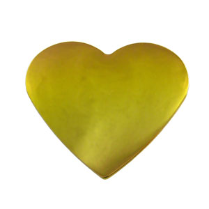 Gold Heart Plaque