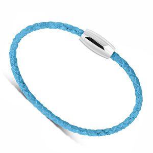 7" Slim Light Blue Bracelet