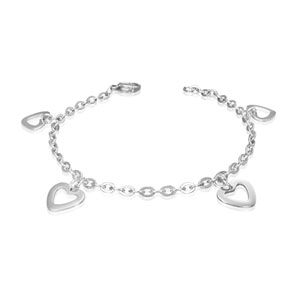 Heart Charm Bracelet