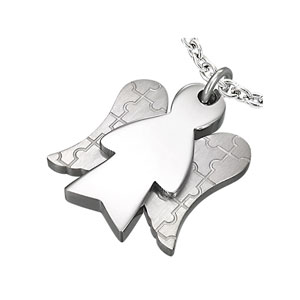 Guardian Angel Jigsaw Pendantl