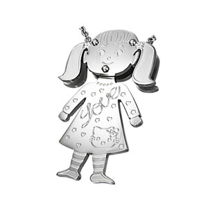 Moving Girl Pendant