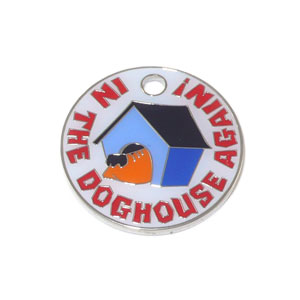 Doghouse Pet ID Tag