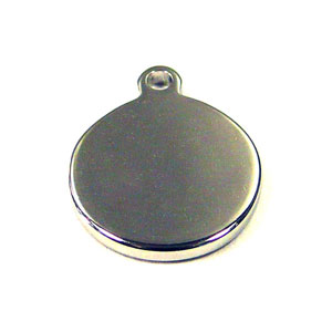 Stainless Steel Circle Tag