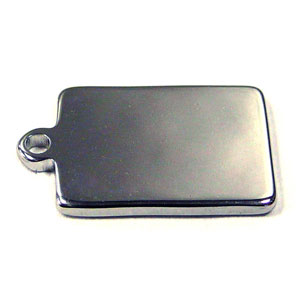 Stainless Steel Rectangle Tag