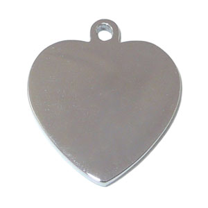 Signature Stainless Steel Heart Charm
