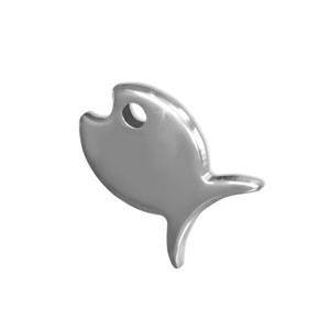 Stainless Steel Fish Charm