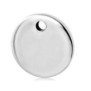 Stainless Steel Circle Tag