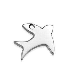 Stainless Steel Dolphin Tag
